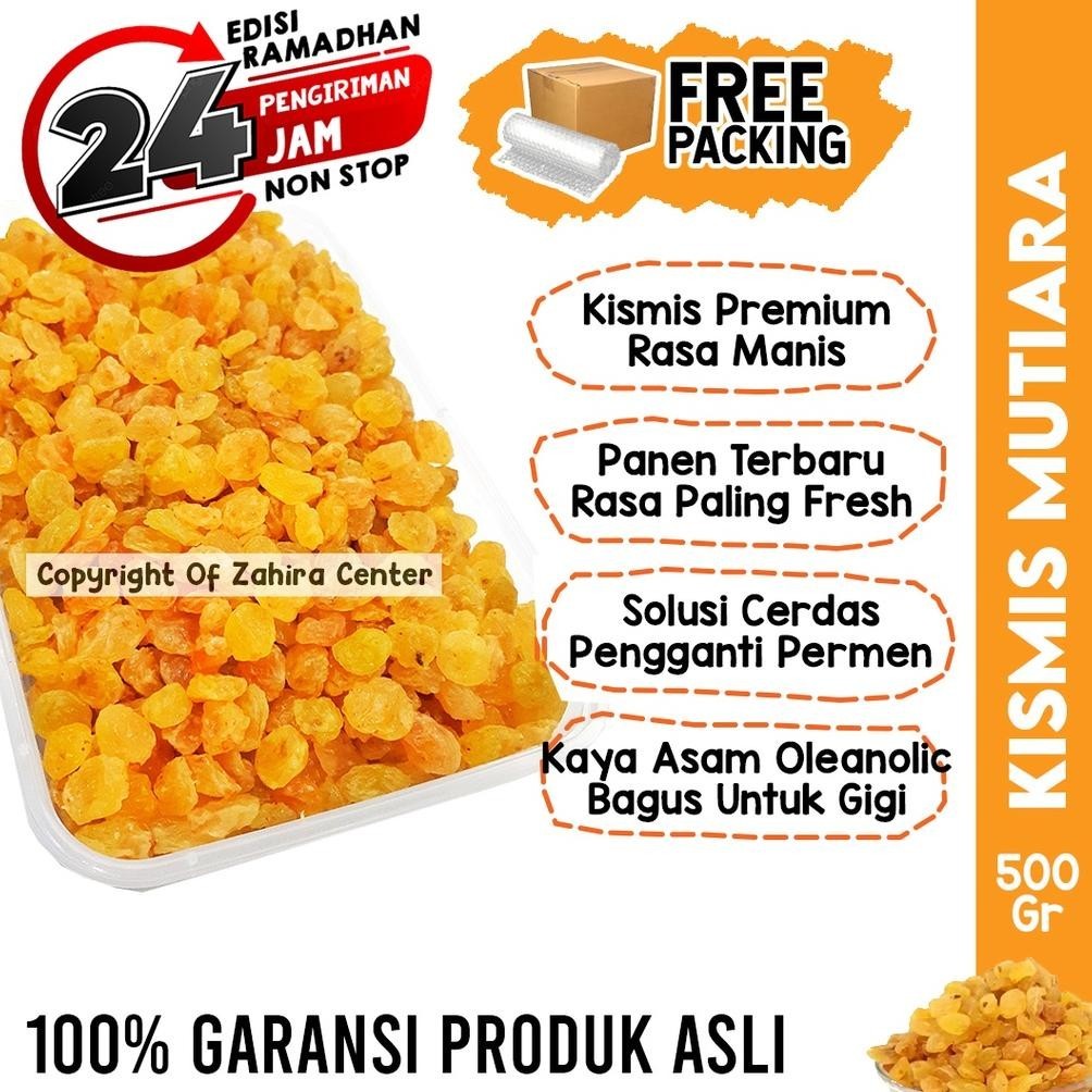 

By05 Kismis Golden Raisins 500gr Simin Rasa Manis Enak Fresh Khas Arab MPASI Original Oleholeh Haji Umrah Termurah