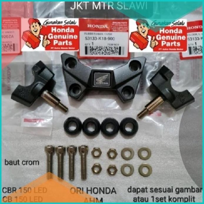 Raiser new cb 150r led raiser stang, karet raiser, baut raiser, stang