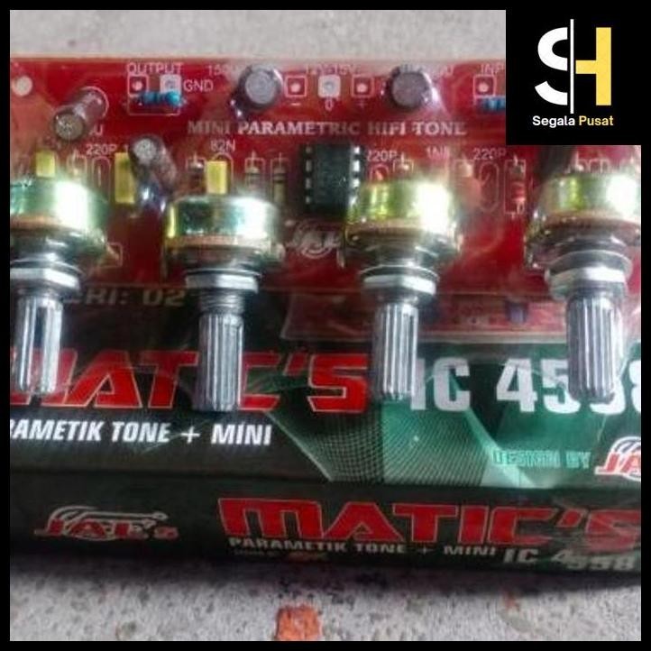 PROMO KIT MATIC'S IC 4558 PARAMETIK TONE + MINI / Kit Parametik Tone IC 4558 segalapusat_1