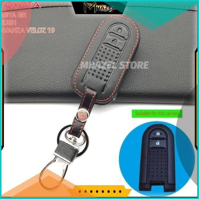 sarung remote kulit keyless mobil toyota all new rush avanza veloz19