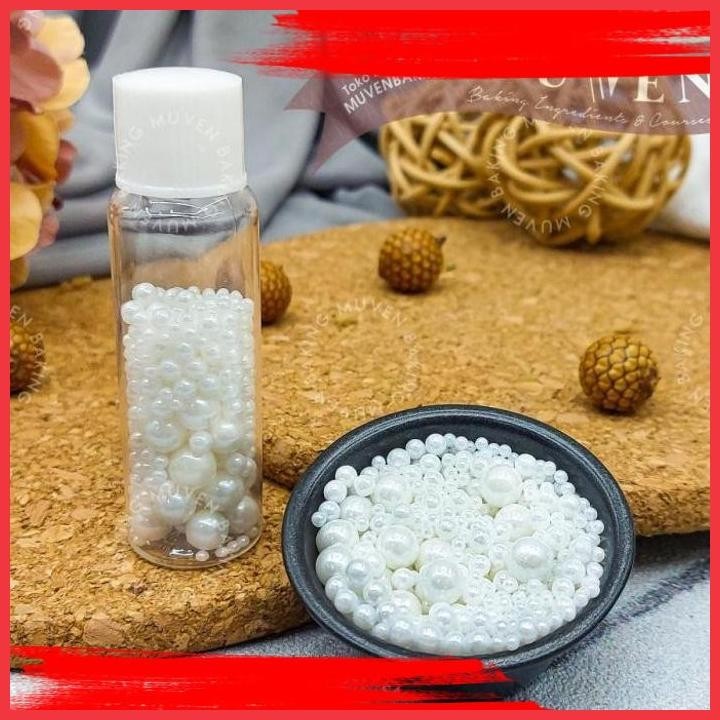 

(muv) sprinkle mini white pearl 15 gr