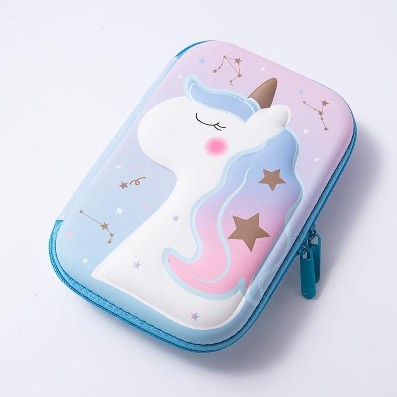 

TERLARIS Bellino - Kotak Pensil Timbul 3d Besar Import SMIGGLE Kado Alat Tulis Sekolah Eva Hard Case Unicorn Premium Import Tempat Pensil Emboss 6D df-8