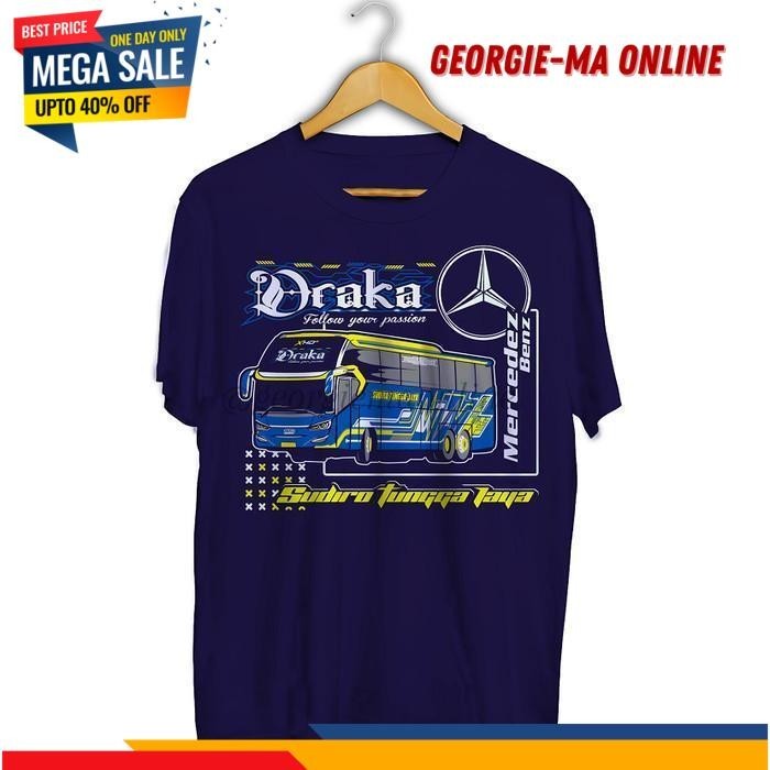 KAOS BAJU BUSMANIA STJ DRAKA BUS MANIA BIS BISMANIA SHD ANAK DEWASA TERBAIK