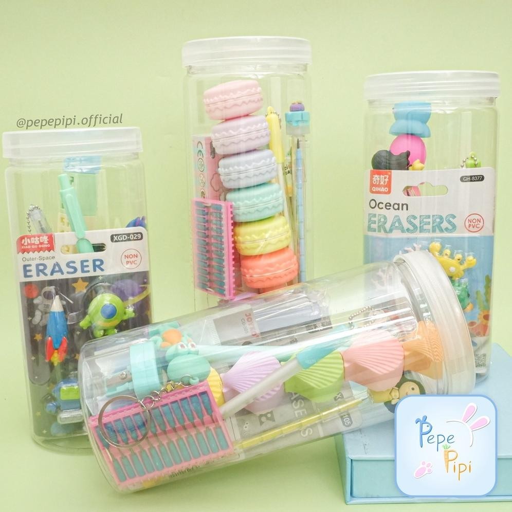 

Premium Paket Alat Tulis Set Alat Tulis + Toples Gift Cantik Bingkisan Kado Gift Anak Hampers Pena Refill Pensil Pulpen Penghapus Rautan Cutter Paperclip Highlighter Gantunagn Kunci Popit Hadiah Dvc-78