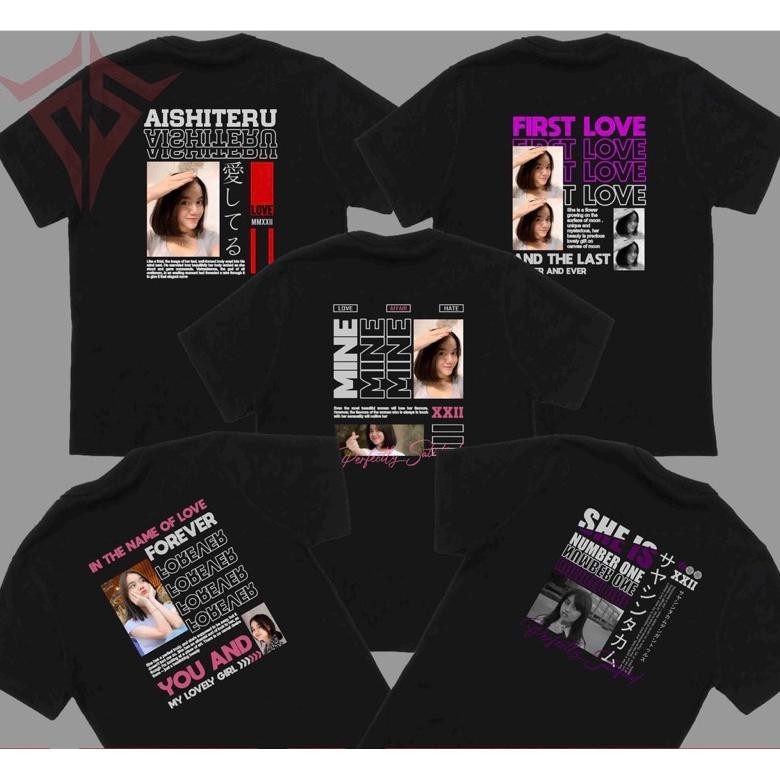 Terbaru Kaos Baju Custom Foto Aesthetic T-Shirt Premium