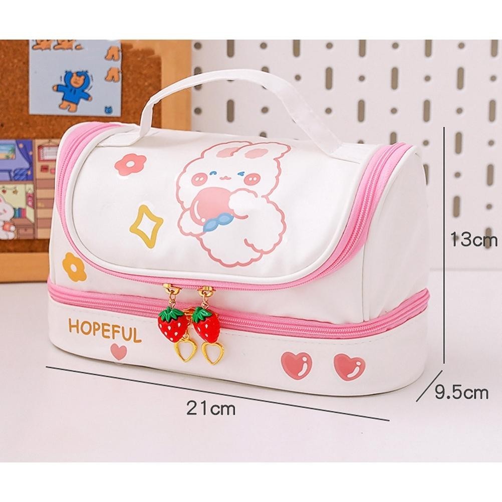 

PROMO Chibi Home Care Tempat Pensil Lucu Pencil Case Korea Travel Make Up Pouch DIY Sticker ac-8