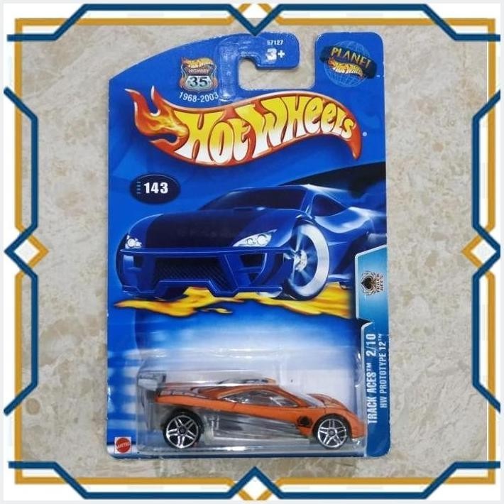 [DIE] HOTWHEELS PROTOTYPE 12 TRACK ACE TAMPO KEREN BASE FULL BESI RARE ANTIK