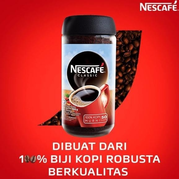 

Nescafe Classic Jar Botol 200 Gram