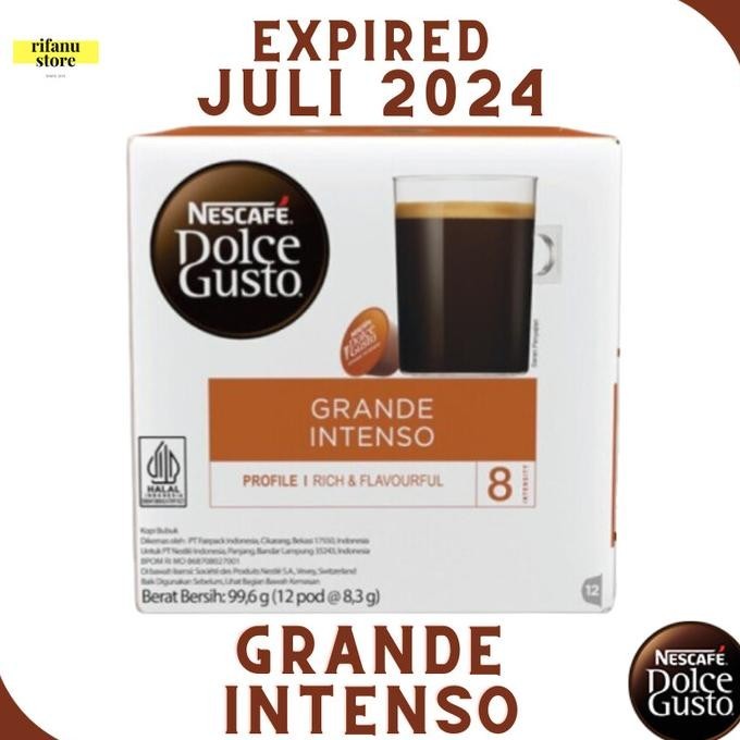 

Nescafe Dolce Gusto Grande Intenso Capsule Coffee Ndg 1 Box Original