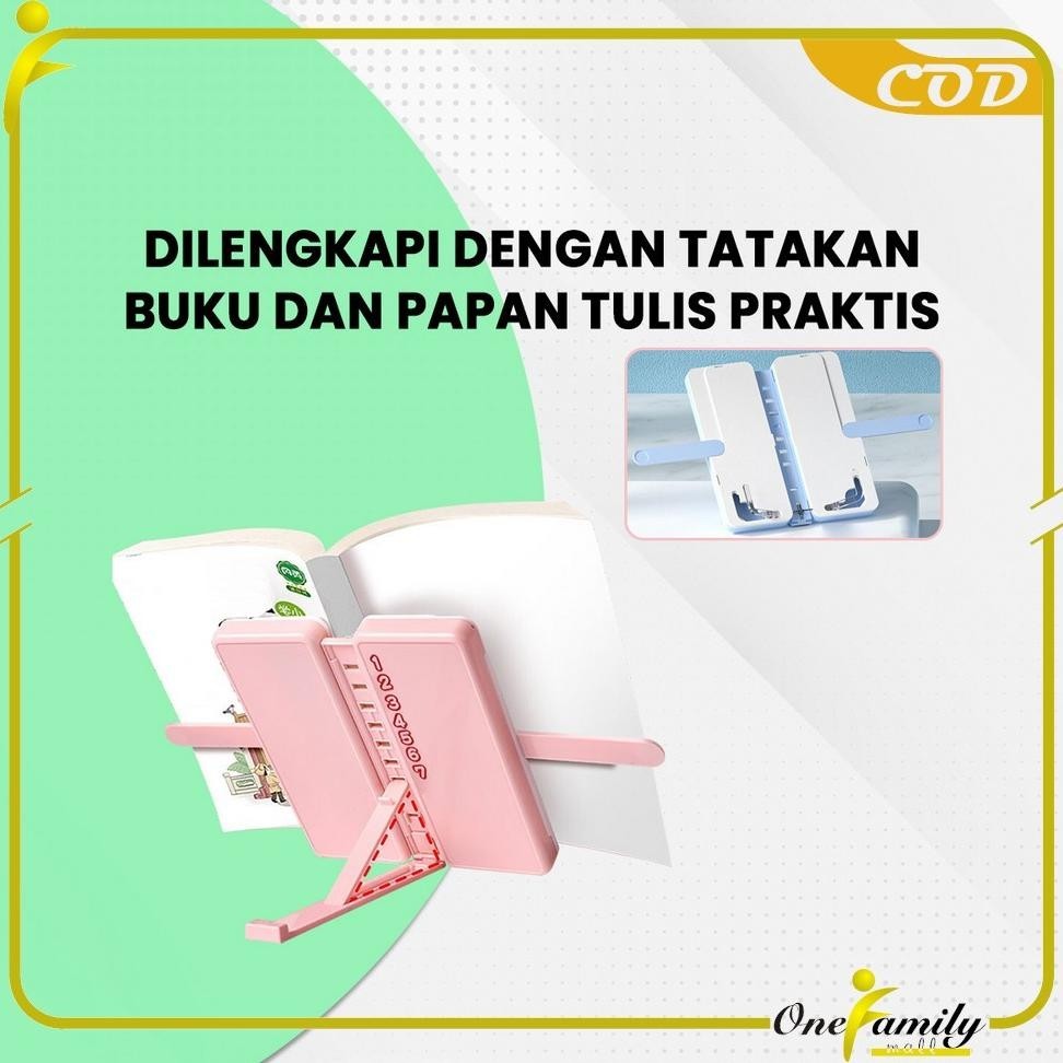 

Hot One-A73 Tempat Pensil 2In1 Multifungsi Dengan Tatakan Buku Dan Papan Tulis Praktis / Kotak Pensil Lipat Tempat Penyimpanan Alat Tulis Anak Sekolah / Pencil Case Book Holder Import Garansi