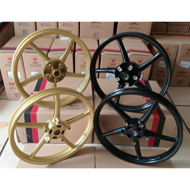 DFR VELG RACING V ROSSI SANCA PALANG 5 PNP MX KING 150 TERLARIS