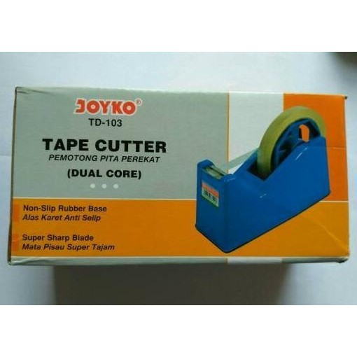 

Tape Dispenser / Tempat Solasi ( Selotip ) Sedang Joyko TD-103
