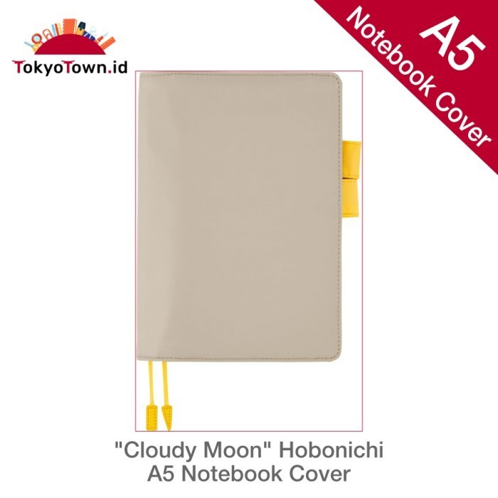 

Notebook Cover A5 Size Cloudy Moon Hobonichi # Midori