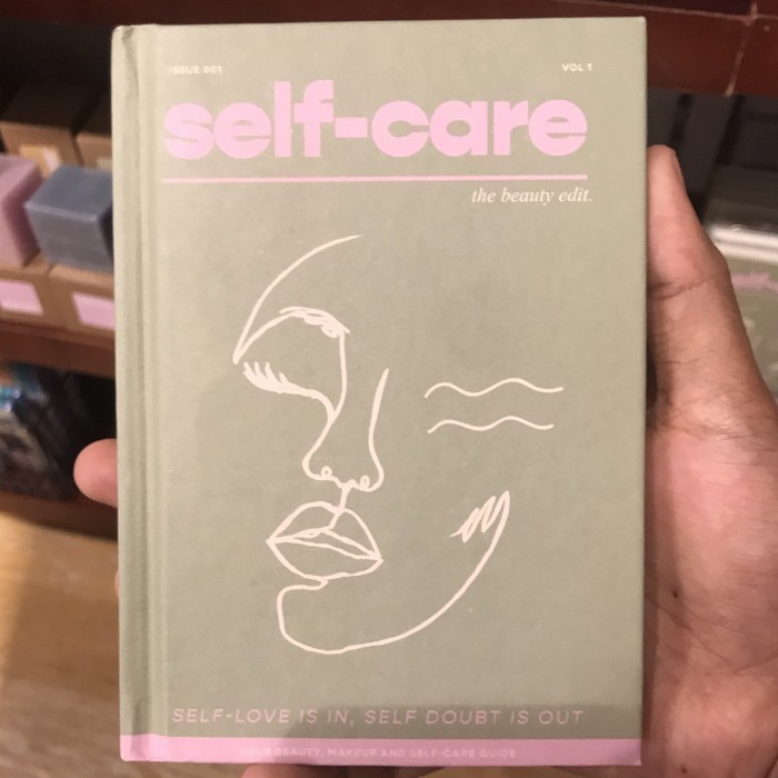 

Typo self-care journal beauty skin care jurnal