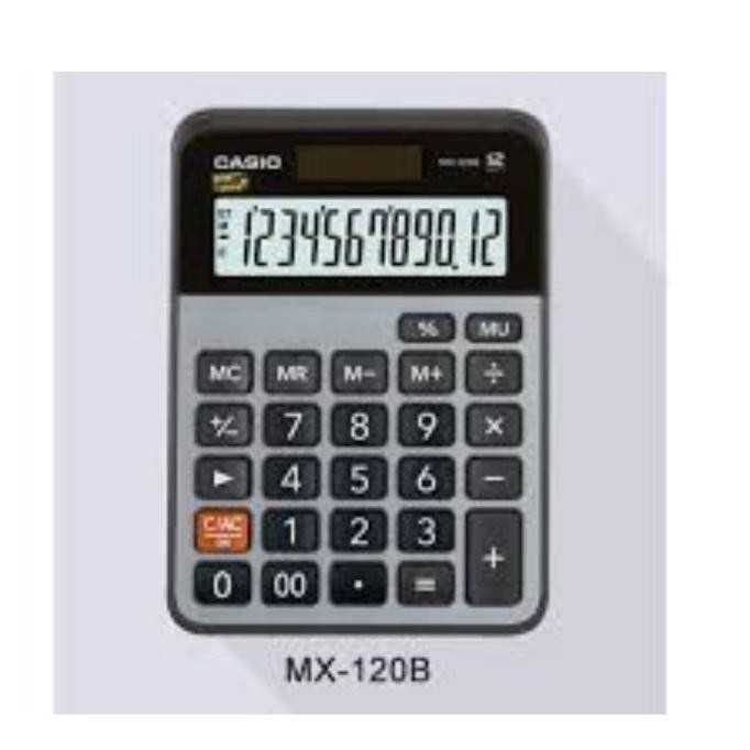 

KALKULATOR CASIO MX-120 / DESKTOP CALCUATOR MX-120