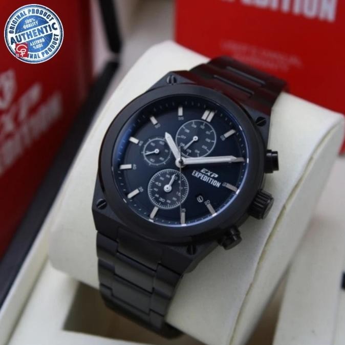 JAM TANGAN PRIA EXP EXPEDITION E6850 E 6850 MCBIPBU DIAL BLUE