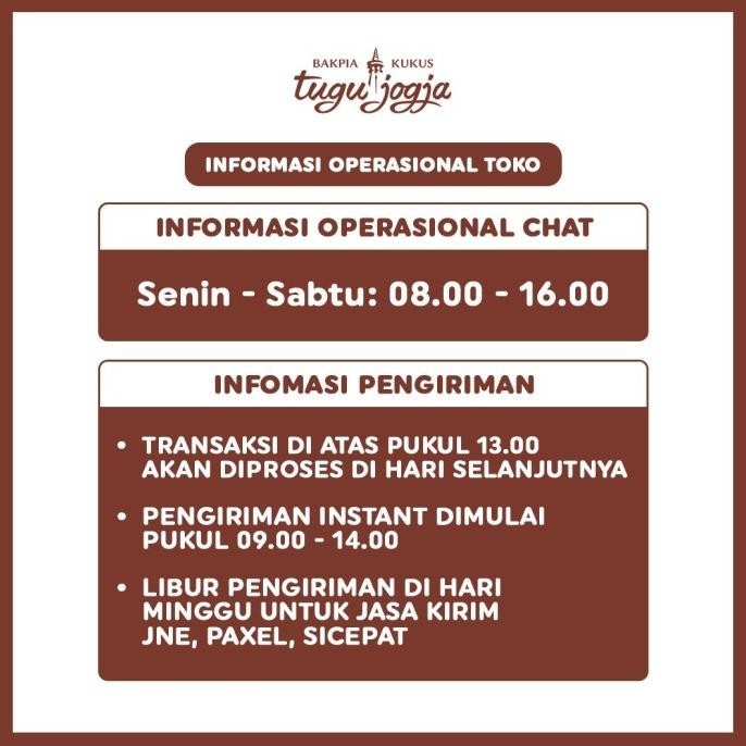 

Bakpia Kukus Tugu Jogja Pandan Cokelat - Travel Pack NS