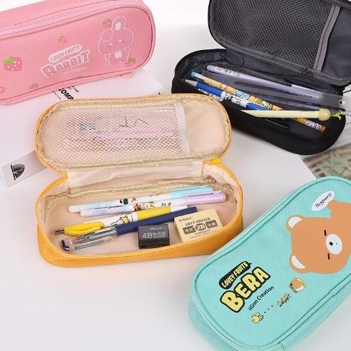 

aq-54 SAO - S5832 Tempat Pensil Resleting Model Terbaru / Pencil Case Cartoon / Kotak Alat Tulis Korea Motif Lucu / Tempat Pensil Resleting Lucu Termurah