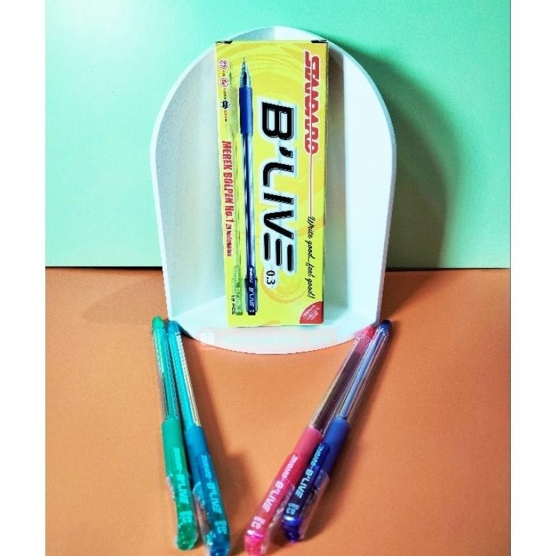 

rt-342 PULPEN STANDARD BLIVE / PEN STANDARD B'LIVE (1 PAK) Berkualitas