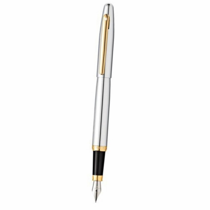 

Sheaffer VFM Chrome with Gold-Tone Fountain Pen