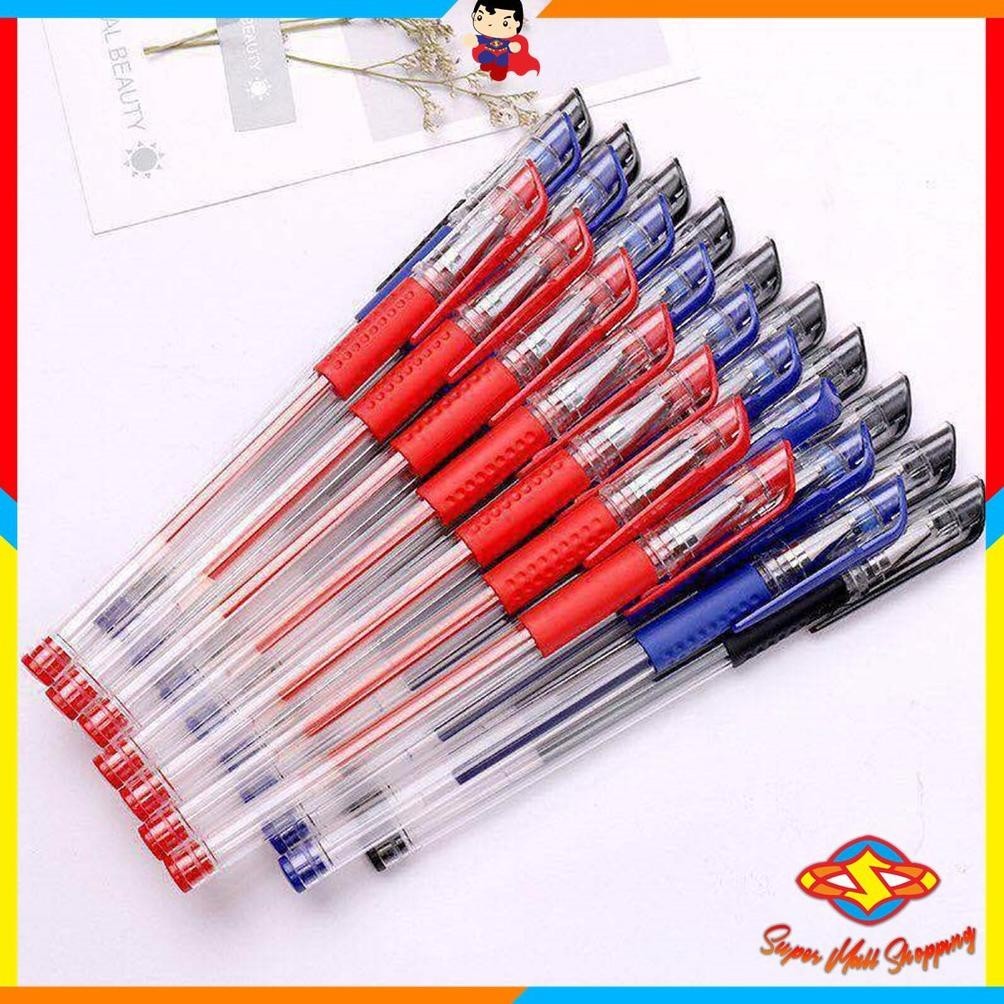 

wd-54 SMSPena Gel 0.55mm Standard Pulpen tinta cair Alat Tulis Sekolah Kantor Pen Warna Warni Pena Ujung Lancip ATK Murah Import Viral