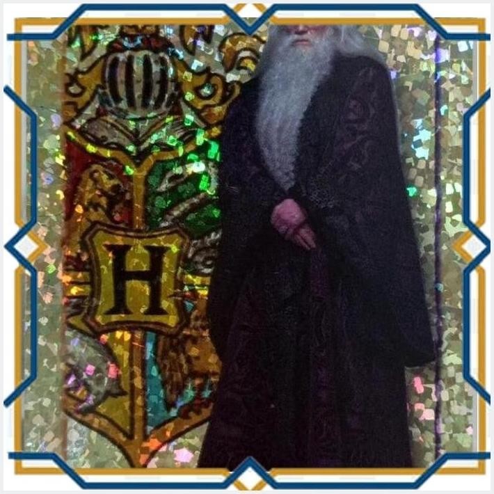 

[WDE] STIKER HOLO PANINI HARRY POTTER PHILOSOPHER'S STONE DUMBLEDORE #106
