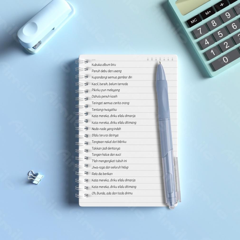 

Big Sale!!! [READY] Aimilo Notebook A5 Buku Diary Aesthetic Buku Jurnal Buku Catatan Buku Note Stiker Buku Tulis Aesthetic Sekolah Stationary Premium