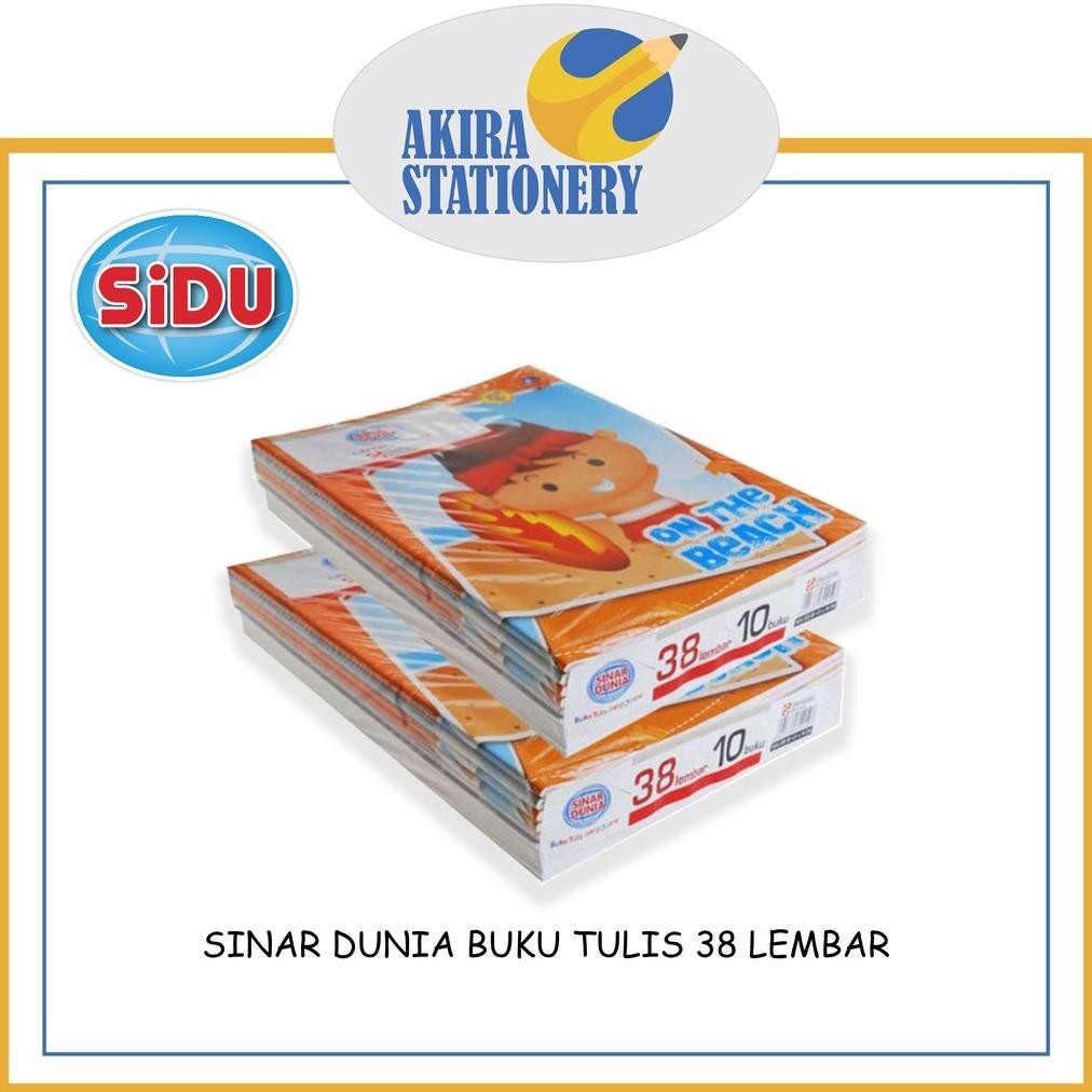 

My56 BUKU TULIS SIDU / SINAR DUNIA 38 LEMBAR Sale