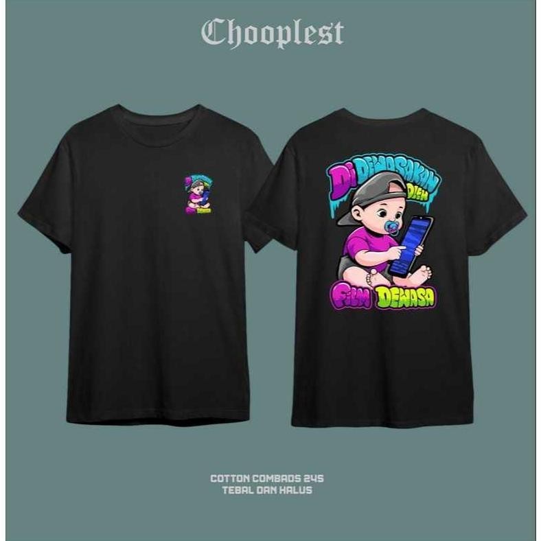 Promo Kaos Didewasakan Oleh Film T-Shirt Didewasakan Oleh Film Pakaian  Baju Anak Dewasa Pria Wanita
