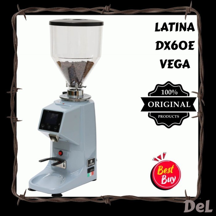 Alat Kopi Latina Vega Dx 60 E - Espresso Electric Coffee Grinder - Dx