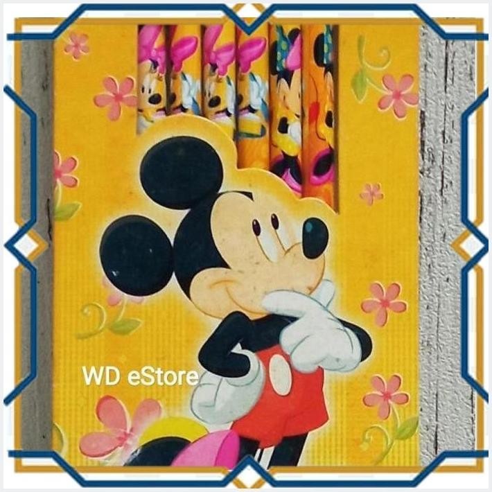 

[WDE] PENSIL DISNEY MICKEY AND MINNIE MOOUSE UNDER LICENSE