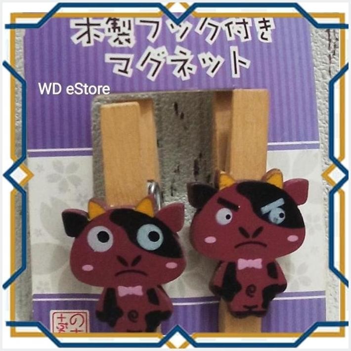 

[WDE] JAPAN WOODEN PAPER CLIP, ANIMAL