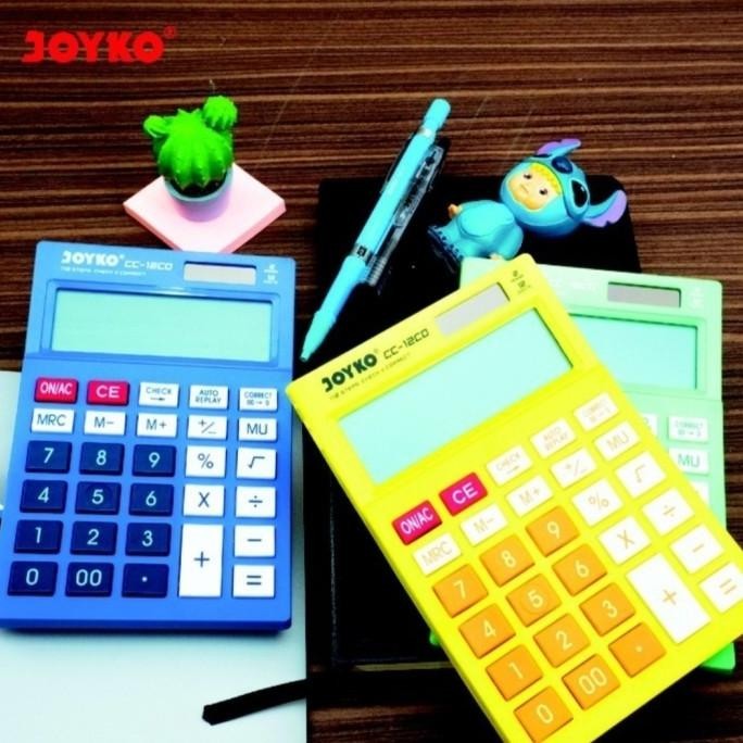 

JOYKO CC12CO CHECK & CORRECT CALCULATOR - Kalkulator Meja CC 12CO