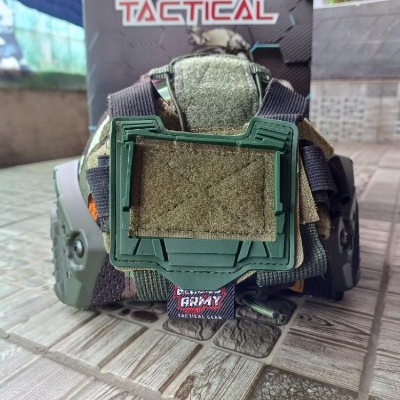 OIU Helm Tactical Mich 2001 Cover Loreng Brimob Polri TERLARIS