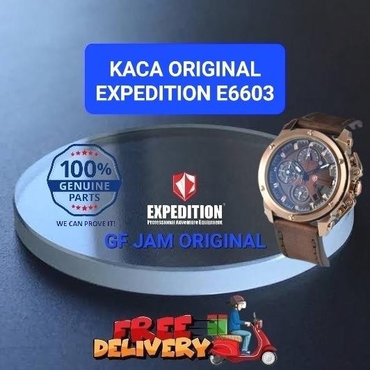 KACA JAM TANGAN EXPEDITION E6603 E 6603 ORIGINAL 100% SPARE PART