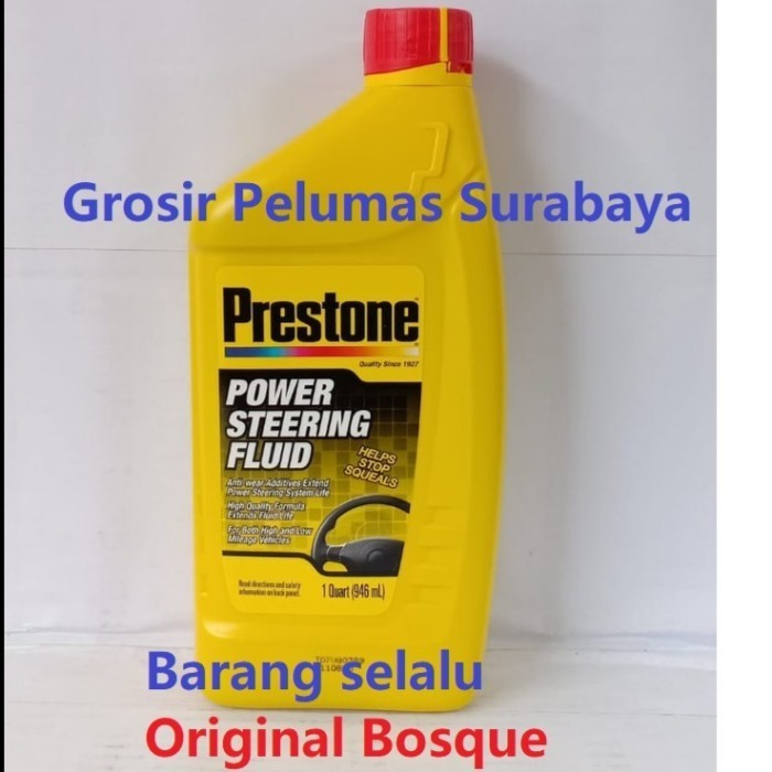 Original Prestone Power Steering Fluid 1 Liter 1Ltr