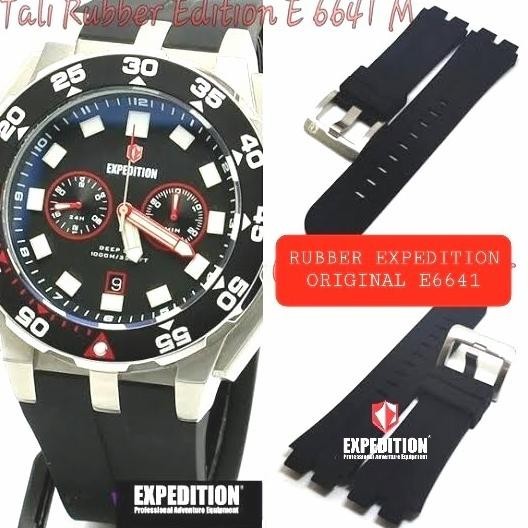 TALI KARET RUBBER EXPEDITION ORIGINAL E6641 E 6641 MC TALI JAM TANGAN