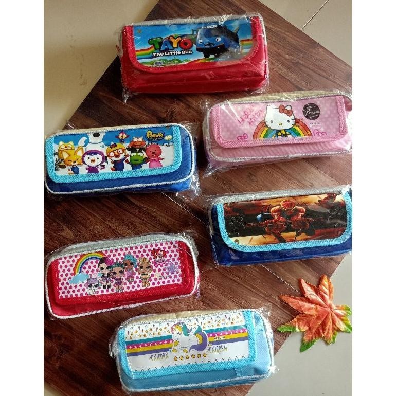 

Uk-12 (Grosir) 12 Pcs Tepak Pensil Saku Motif Karacter (1 Lusin) Cocok Buat Souvenir Big Sale