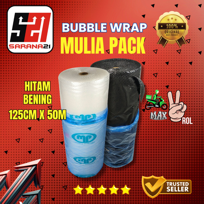 

HARGA DISKON Bubble Wrap Rol Mulia Pack 125cmx50m