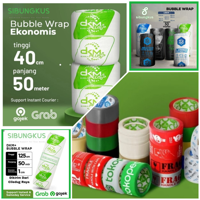 

HOT PROMO BUBBLE WRAP ROLL BENING BUBLE WARP PUTIH TERMURAH EKONOMIS 40X50