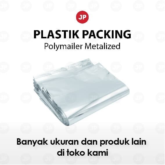 

TERMURAH Plastik Packing Polymailer Metalize UK 30x45 / 35x45 / 40x45 Isi 100