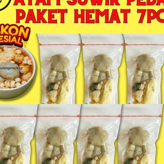 

7 Bungkus Baso Aci Ayam Suwir Pedas