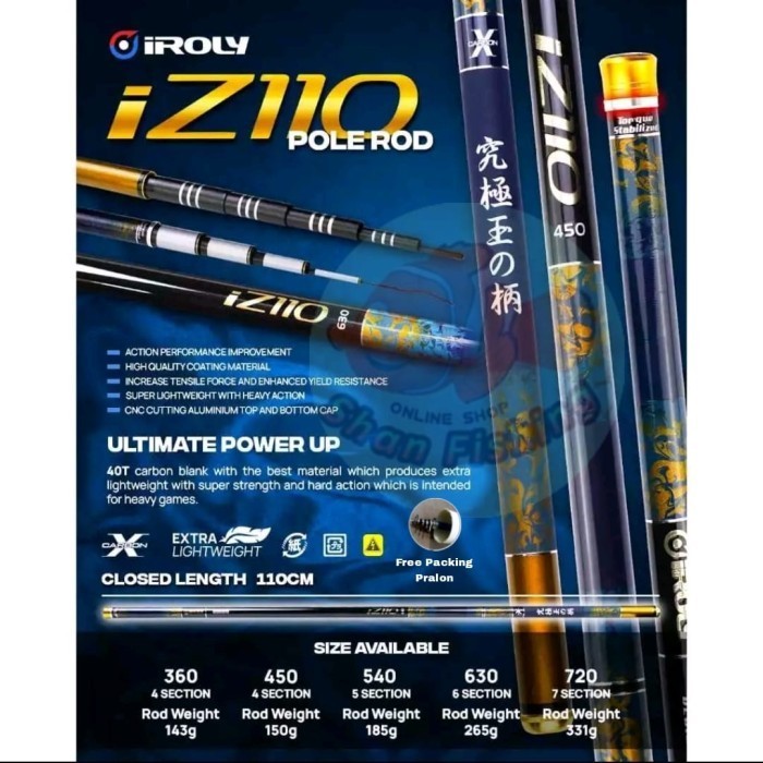 POLE TEGEK IROLY IZ110 ULTIMATE POWER UP