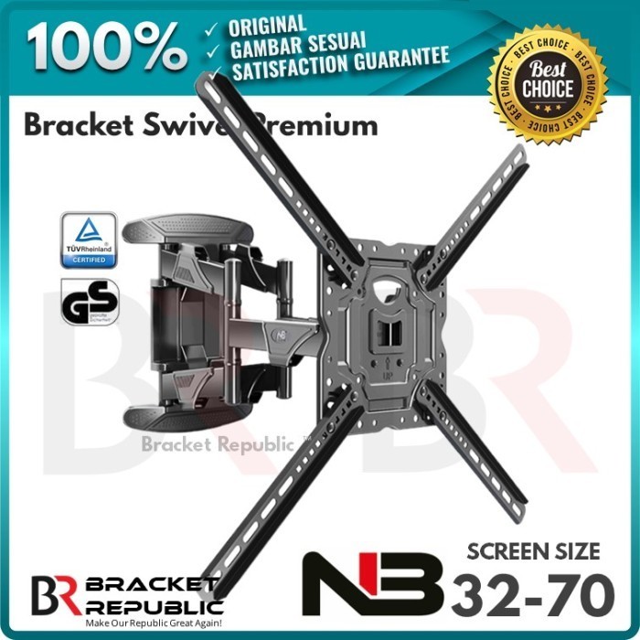 Lin Bracket Tv Swivel North Bayou Nb P5 32-60 Inch