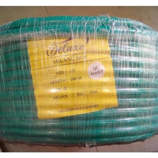 Selang Air Elastis/ Selang Dop 1/2" 100M/SELANG AIR LENTUR DOP/SELANG TAMAN SERBAGUNA