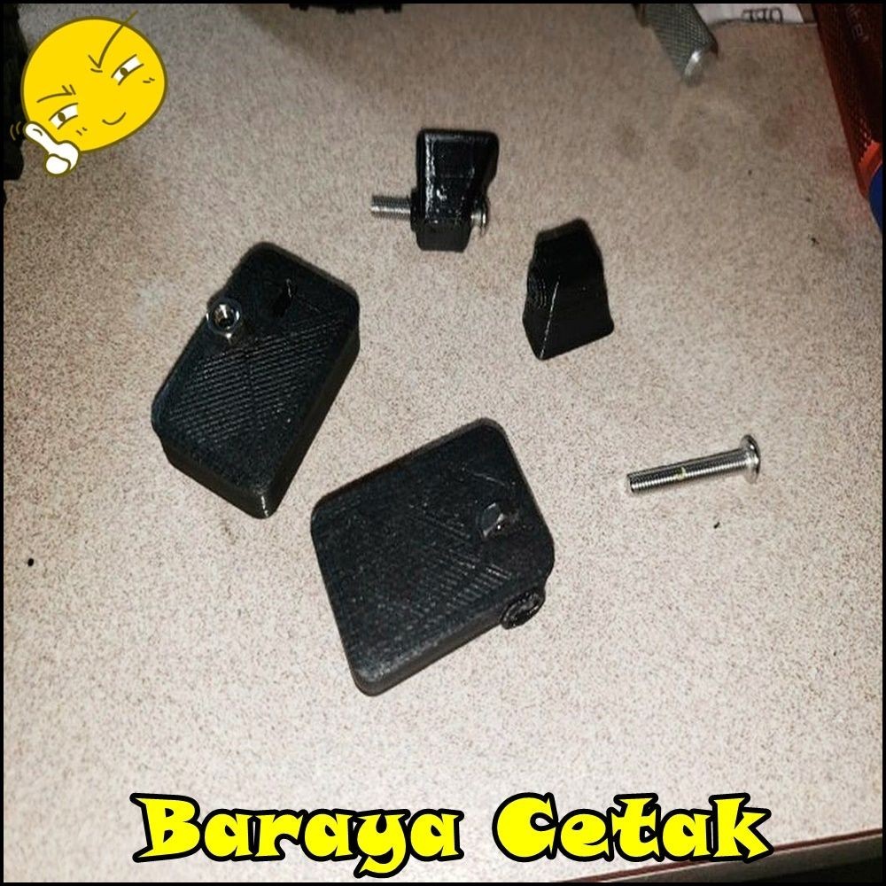 RC Scale Spion 1/10 Scale Mirrors For RC Crawler SCX10 Axial RGT RC4WD MN86 MN WPL MN 3D Print Akses