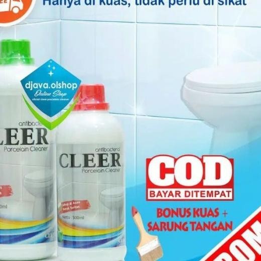 Pembersih Kerak & Porselen Kamar Mandi Ampuh Cleer 1000Ml