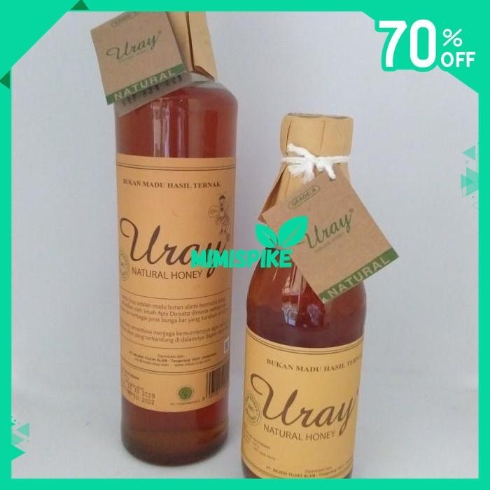 

MADU URAY NATURAL HONEY 450GR & 875GR GRADE A SUPLEMEN KESEHATAN TUBUH BY MIMISPIKE !!