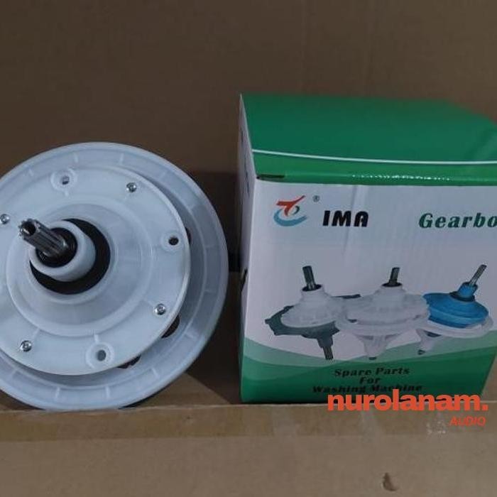 GEARBOX MESIN CUCI POLYTRON / SHARP SPARE PART KUALITAS BAGUS nurolanam