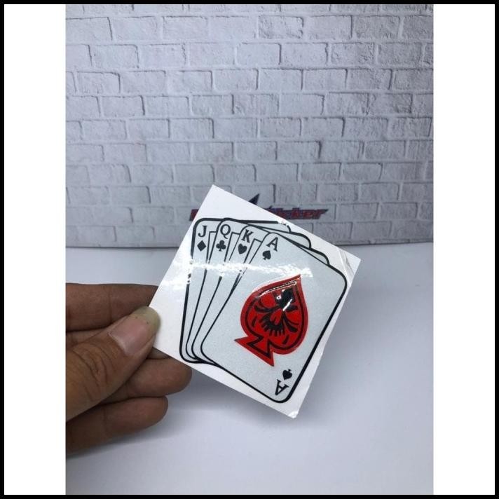 

TERBARU STIKER KARTU STICKER REMI !!!